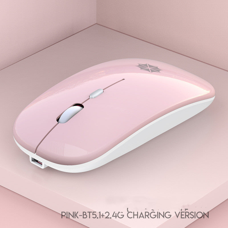 Silent Laptop Gaming Girl Mouse