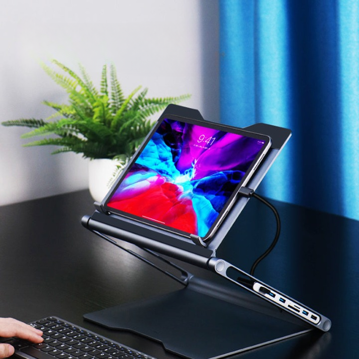 8-in-1 Laptop Stand & Dock