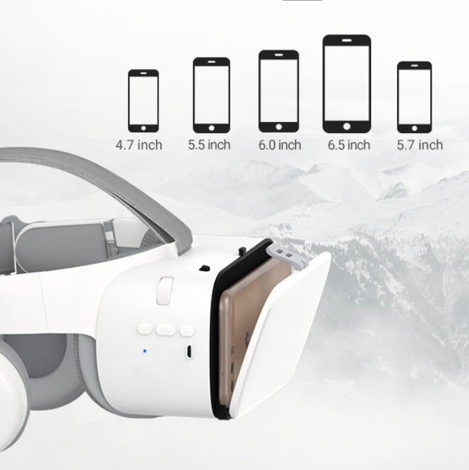 Bluetooth VR Headset with 3D Glasses