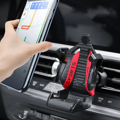 Racing Seat Car Phone Holder