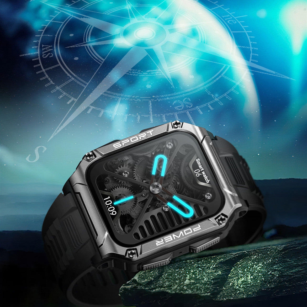 Smartwatch Bluetooth Compass Screen